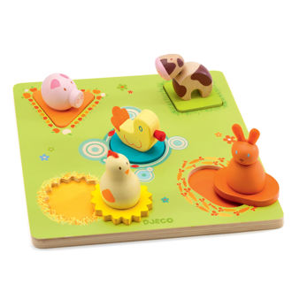 Picture of Farm Peg&Nob Puzzle 